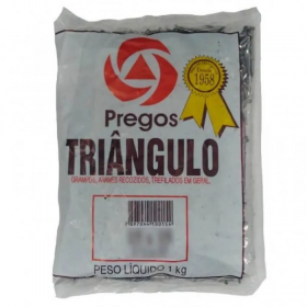 Prego Triangulo 1Kg Cabeca 17x21