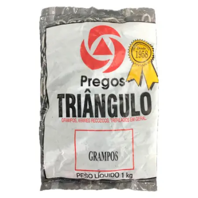 Grampo Cerca Triangulo 1KG 1X9