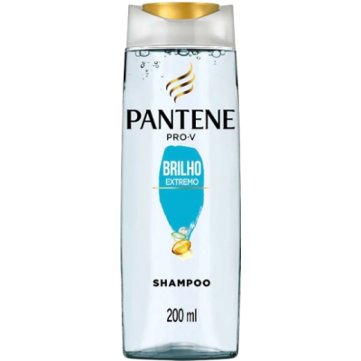 Shampoo Pantene 200ML Brilho Extremo