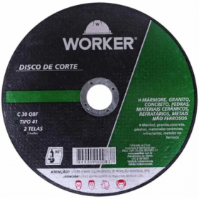 Disco Corte Worker 4.1/2'X1/8"22,2MM