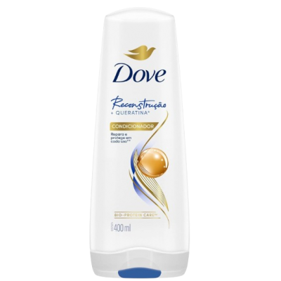 Cond. Dove 400ML Reconstrução + Queratina