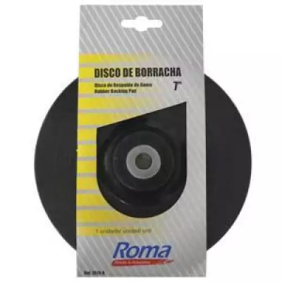 Disco Borracha Roma Lixadeira 4