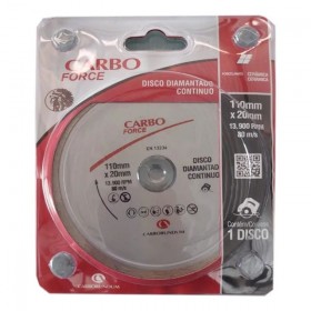 Disco Corte Carbo 110X20MM Continuo