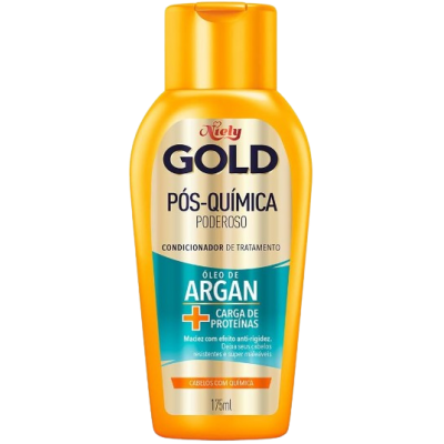 Cond. Niely Gold 175ML Pós Química Oleo Argan