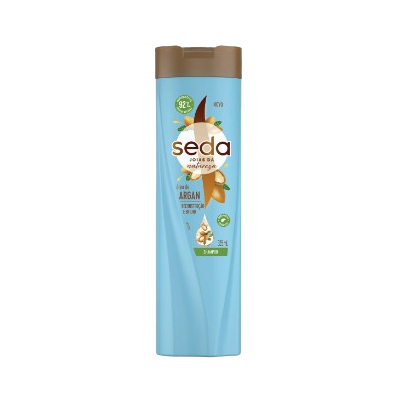 Shampoo Seda 325ML Oleo Argan Reconstrução Brilho