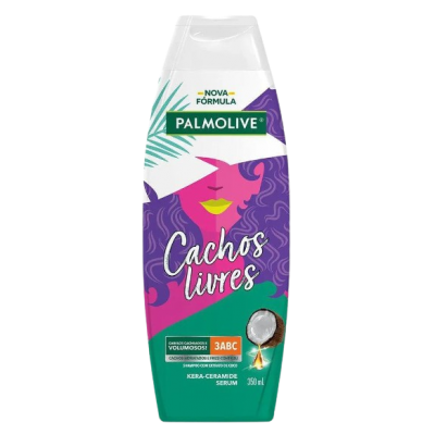 Shampoo Palmolive 350ML Cachos Livres Coco