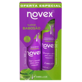 Kit Novex Sh + Cond. Super Babosão