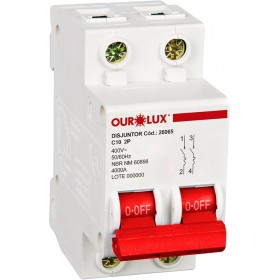 Disjuntor OuroLux 10A Bip