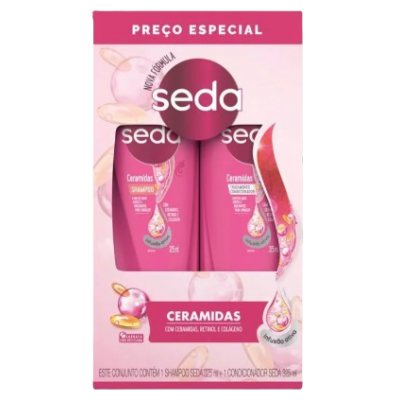 Kit Seda Sh + Cond. Ceramidas