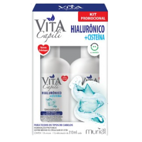 Kit Vita Capili Sh + Cond Hialuronico + Cisteina