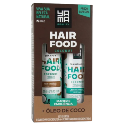 Kit Yama Beauty Sh + Cond. Hair Food CocoNut