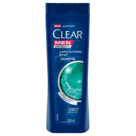 Shampoo Clear 200ML Anticaspa Limpeza Diária 2EM1