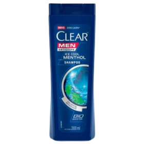 Shampoo Clear 200ML Anticaspa Ice Menthol