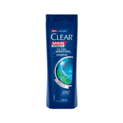 Shampoo Clear 200ML Anticaspa Ice Menthol