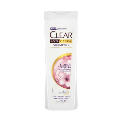 Shampoo Clear 200ML Anticaspa Flor Cerejeira