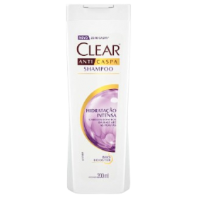 Shampoo Clear 200ML Anticaspa Hidratação Intensa