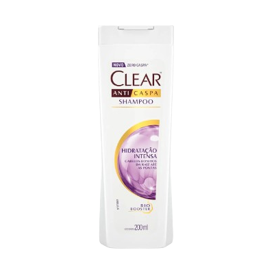 Shampoo Clear 200ML Anticaspa Hidratação Intensa