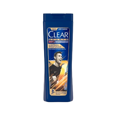 Shampoo Clear 400ML Sports Limpeza Profunda