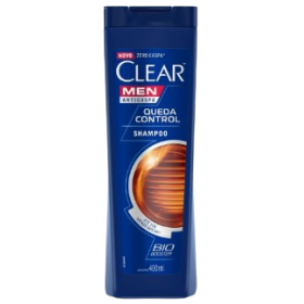 Shampoo Clear 400ML Anticaspa Queda Control