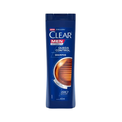 Shampoo Clear 400ML Anticaspa Queda Control