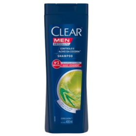 Shampoo Clear 400ML Anticaspa Controle Alívio Coceira