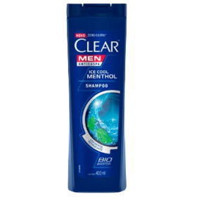 Shampoo Clear 400ML Anticaspa Ice Menthol