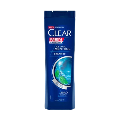 Shampoo Clear 400ML Anticaspa Ice Menthol