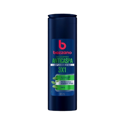 Shampoo Bozzano 325ML Anticaspa 3x1