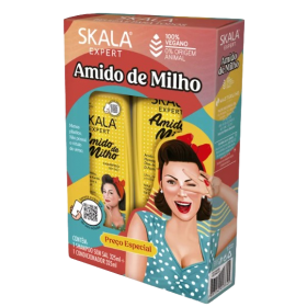 Kit Skala Sh + Cond. Amido Milho