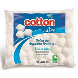 Algodão Cotton 50G Bola Branca