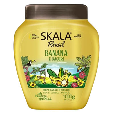 Creme Trat. Skala 1000G Banana Bacuri