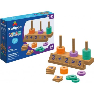 Brinq.Xalingo Steam Matematica 56Pcs