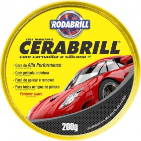 Cera Automotiva CeraBrill 200G Seninha