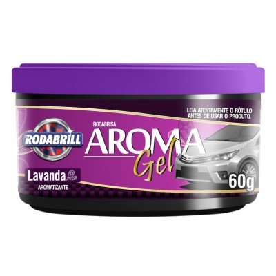 Aromatizante Gel RodaBrisa 60G Lavanda