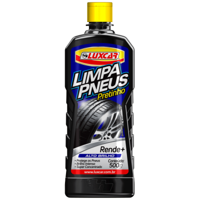 Limpa Pneu LuxCar 500ML Pretinho