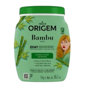 Creme Hidratação Origem 1KG Bambu 2EM1