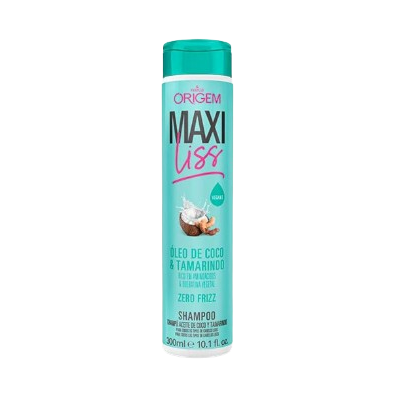 Shampoo Origem 300ML MaxiLiss Oleo Coco Tamarindo