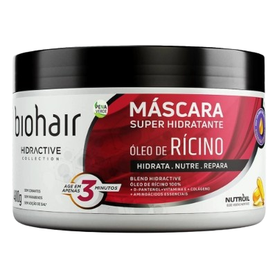 Masc. BioHair 400G Oleo Rícino