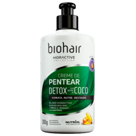 Creme Pent. Biohair 300ML Detox Oleo Natural Coco