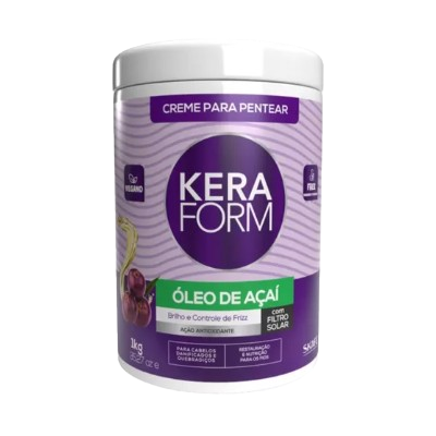 Creme Pent. KeraForm 1KG Oleo Açaí