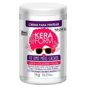 Creme Pent. KeraForm 1KG Eu Amo Meus Cachos