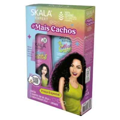 Kit Skala Sh + Cond. Mais Cachos