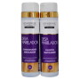 Kit KeraBrasil Gold Sh + Cond. Desamarelador