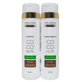 Kit KeraBrasil Gold Sh + Cond. Coco Nutri