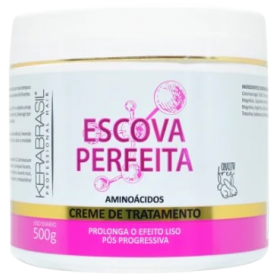 Masc. KeraBrasil 500G Escova Perfeita