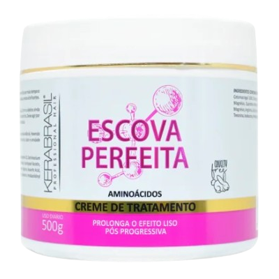 Masc. KeraBrasil 500G Escova Perfeita