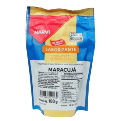 Base Sorvete Marvi 100G Maracuja