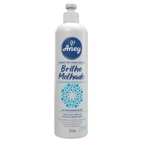 Creme Finalizador Aney 300ML Brilho Molhado Emolientes Enriquecidos