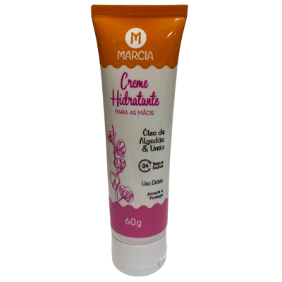 Creme Hidratante Márcia 60G Para Mãos Oleo Algodão & Ureia