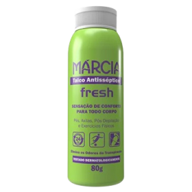 Talco Antisséptico Márcia 80G Fresh